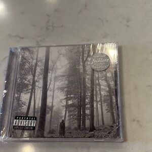 Taylor Swift unopened Folklore CD with Black and White Cover